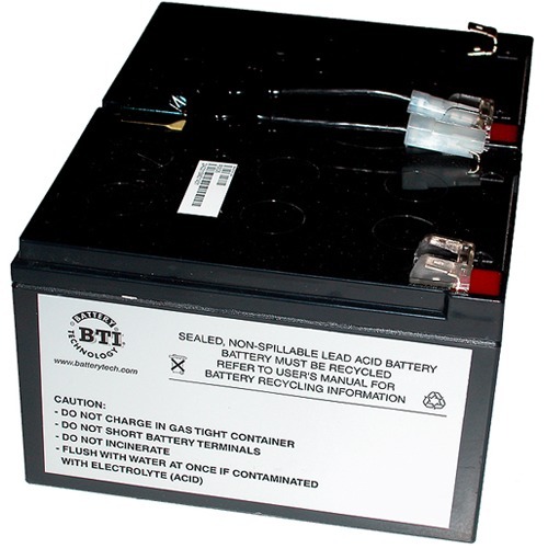 BTI RBC6-SLA6-BTI SEALED LEAD ACID BATTERY FOR APC - 2yr Warranty - BP1000, BP1000I, BP1100, SMT1000, SMT1000C, SMT1000I, SU1000, SU1000BX120, SU1000I, SU1000INET