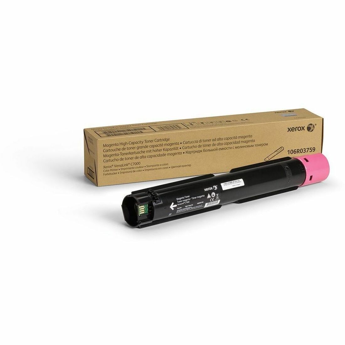 Xerox Genuine Xerox® VersaLink® C7000 Color Printer Magenta High capacity Toner Cartridge (10100 Pages) - 106R03759