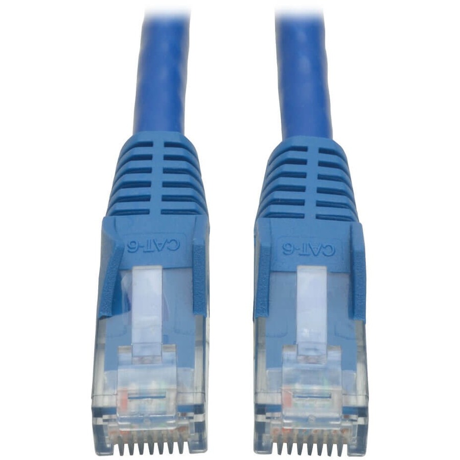 Tripp Lite by Eaton Cat6 Gigabit Snagless Molded (UTP) Ethernet Cable (RJ45 M/M) PoE Blue 20 ft. (6.09 m)