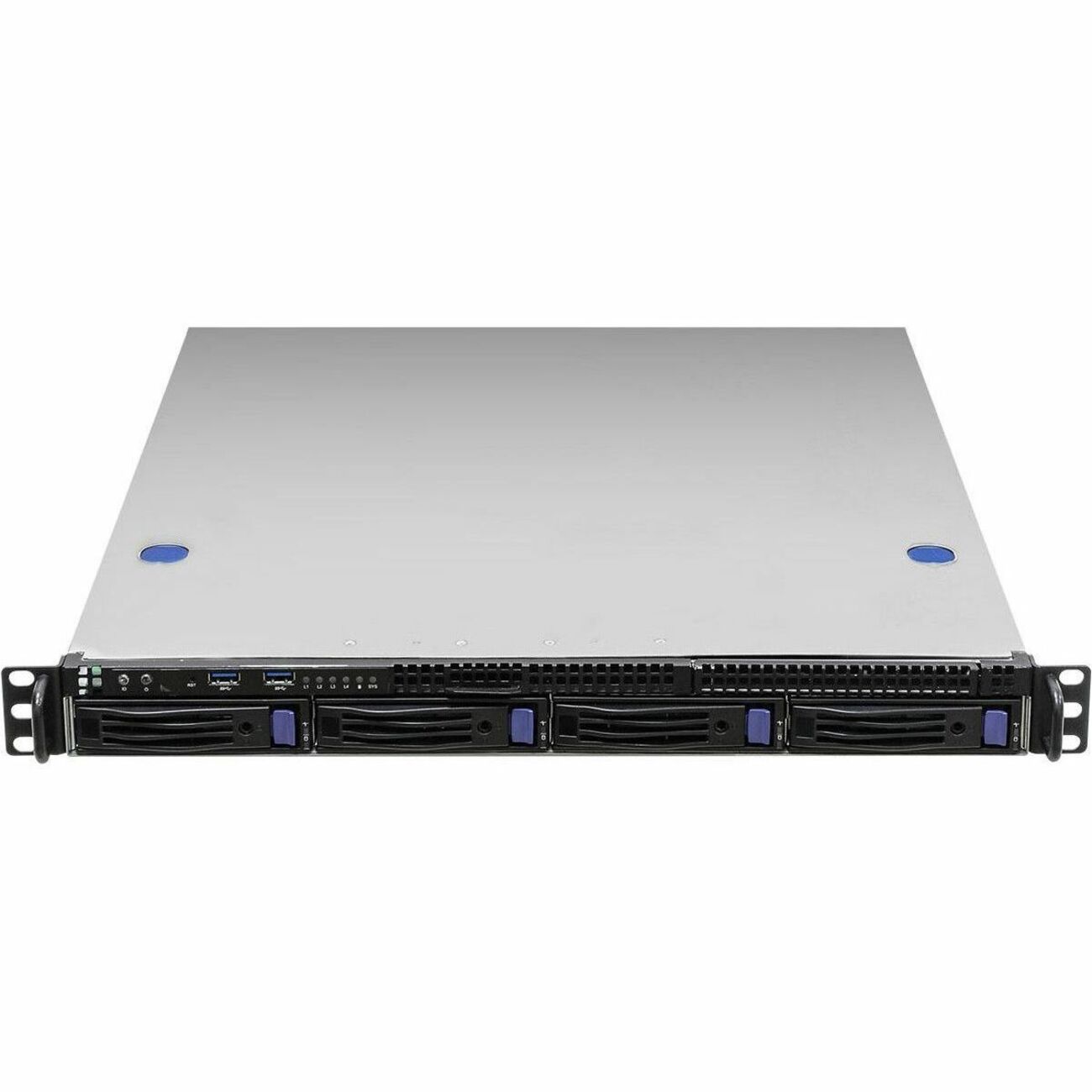 ASRock Rack 1U4LW-ROME/2T Barebone System - 1U Rack-mountable - Socket LGA-4094 - 1 x Processor Support