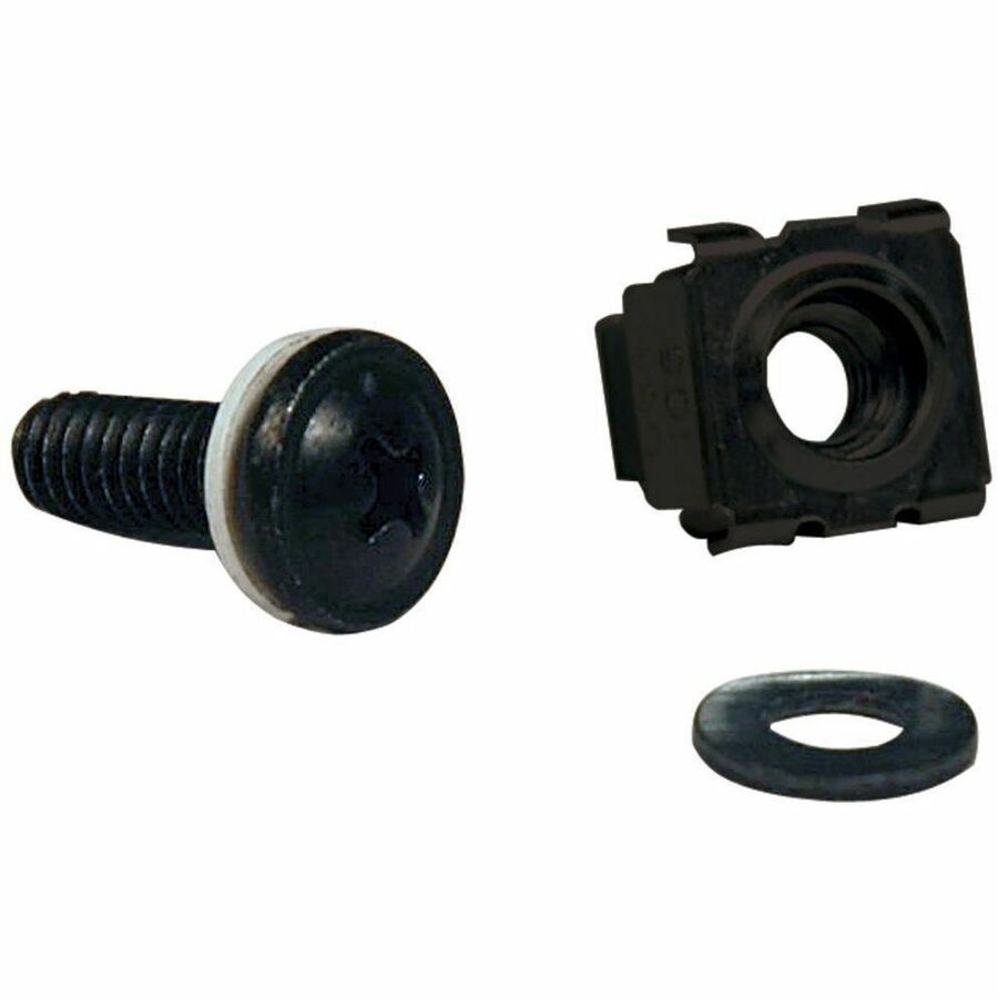 Tripp Lite by Eaton SmartRack Square Hole Hardware Kit with 50 M6 screws and washers