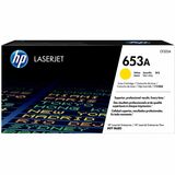 HP 653A (CF322A) Original Standard Yield Laser Toner Cartridge - Single Pack - Yellow - 1 Each