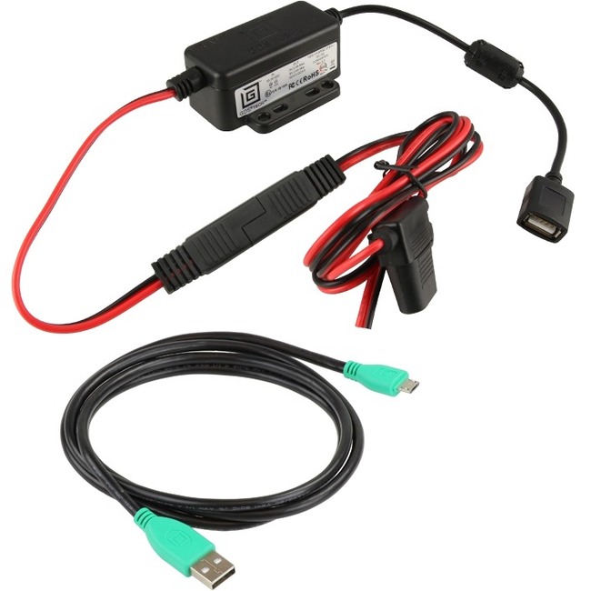GDS Modular 10-30V Hardwire Charger with mUSB Cable