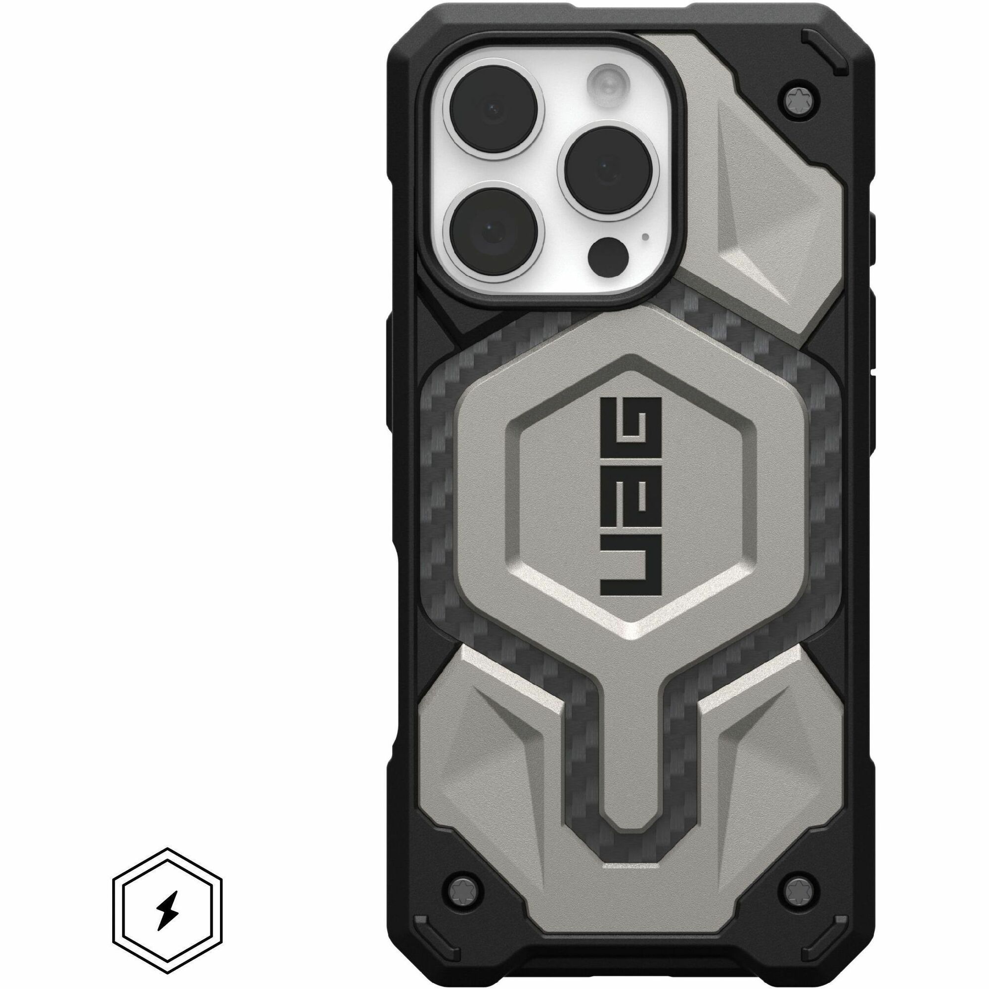 Urban Armor Gear Monarch Pro iPhone 16 Pro Case - Titanium