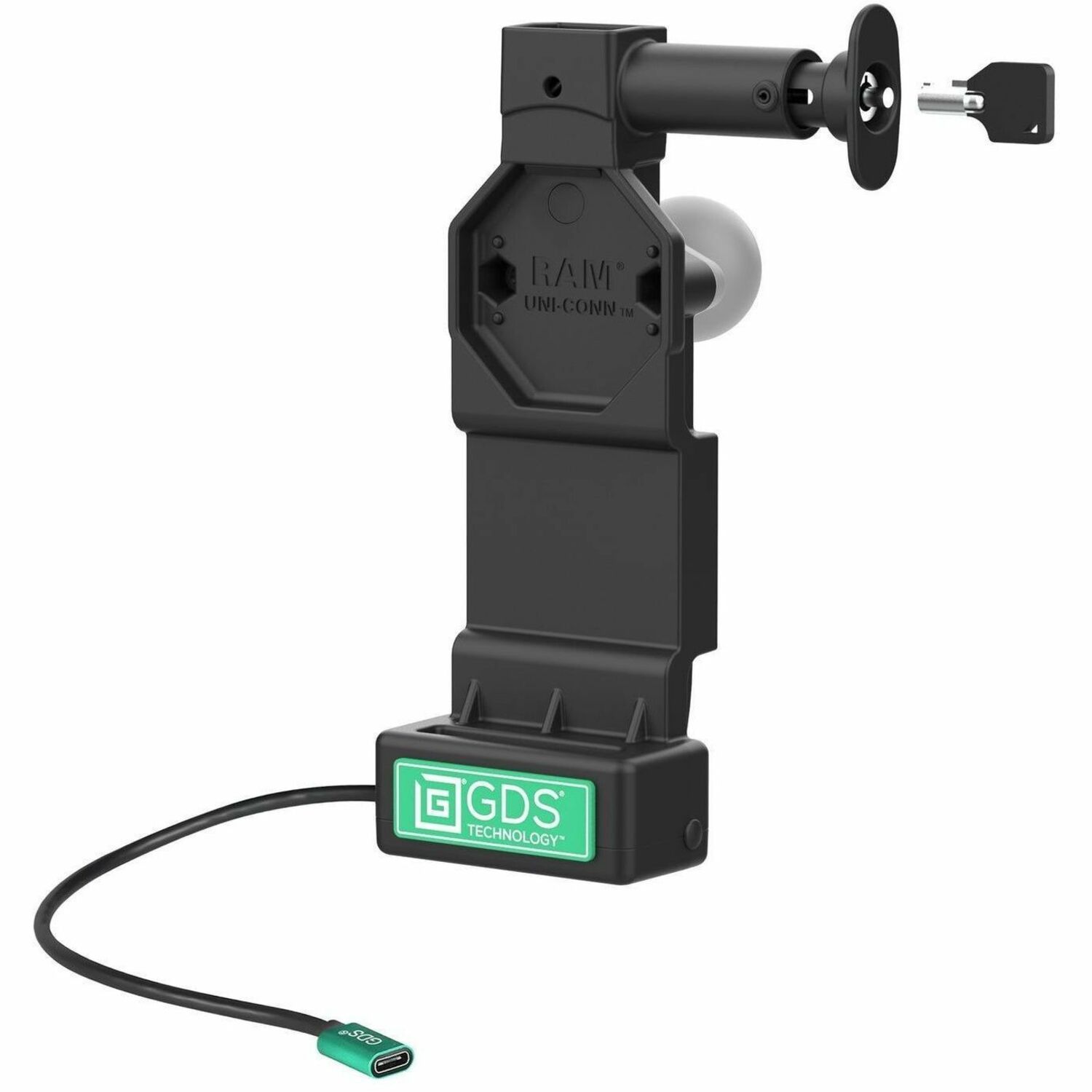 RAM Mounts GDS Uni-Conn Locking Dock with Release Button