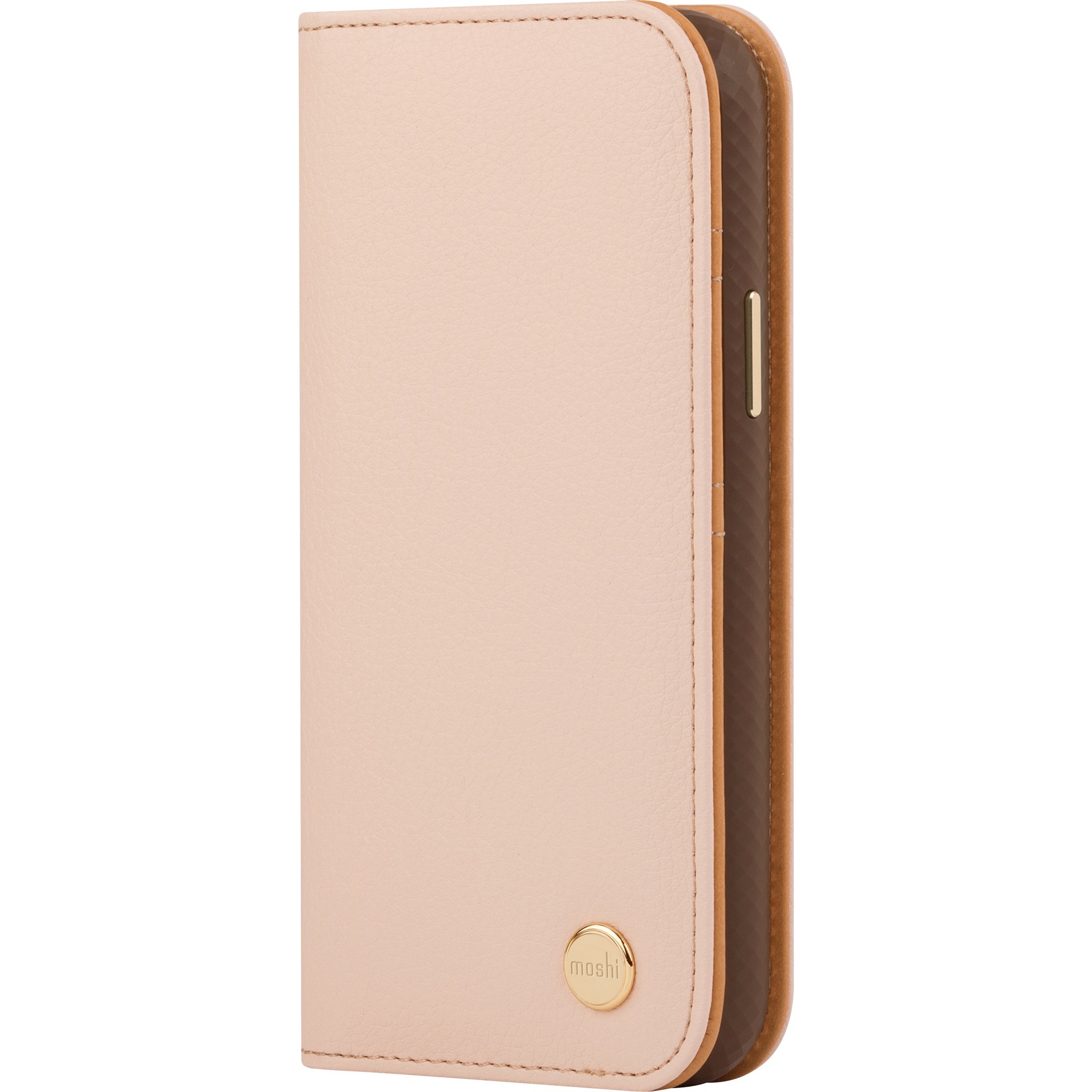 Moshi Overture Carrying Case (Wallet) Apple iPhone 13 Smartphone - Luna Pink
