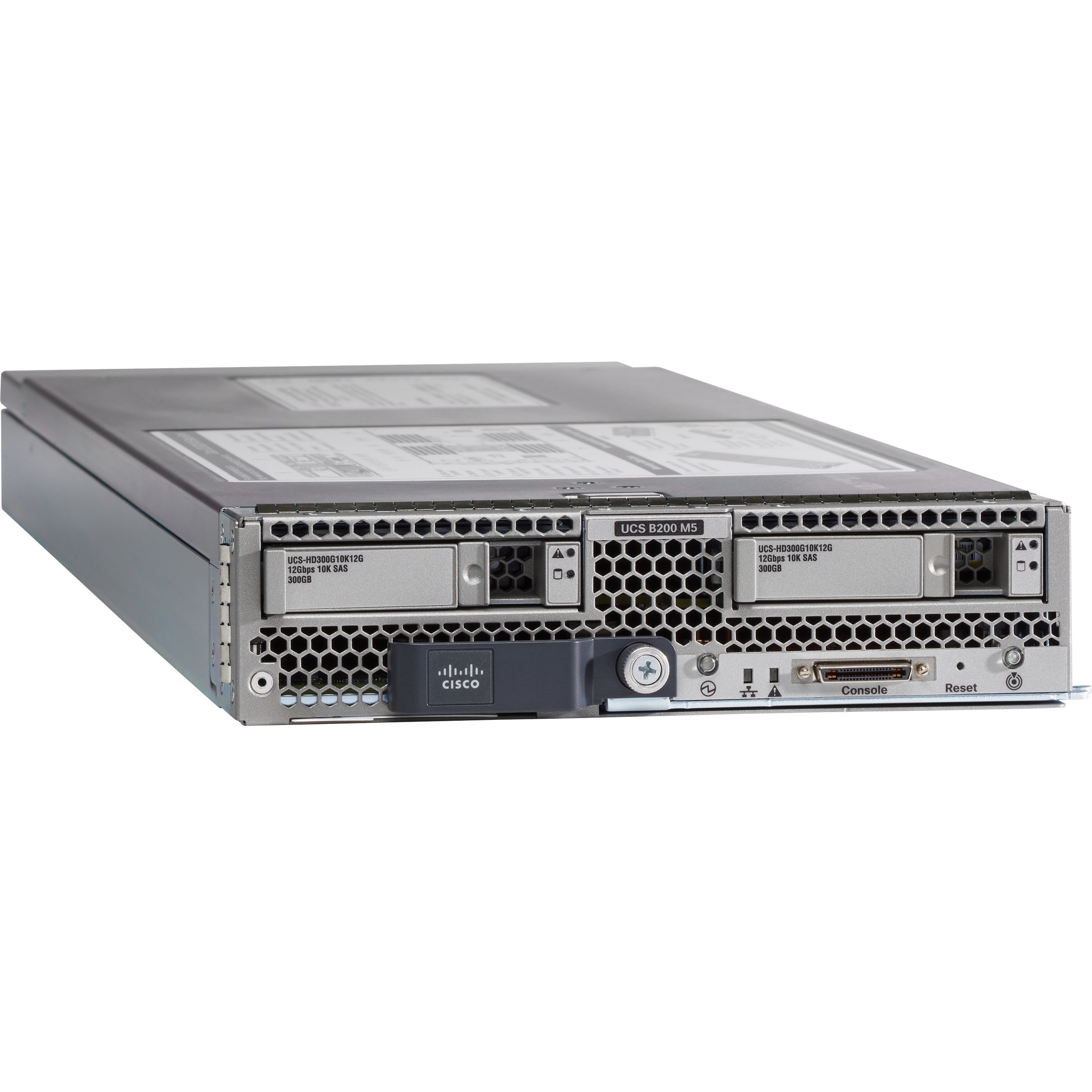 Cisco B200 M5 Blade Server - 2 Xeon Gold 5118 2.30 GHz - 96 GB RAM - Serial ATA, 12Gb/s SAS Controller