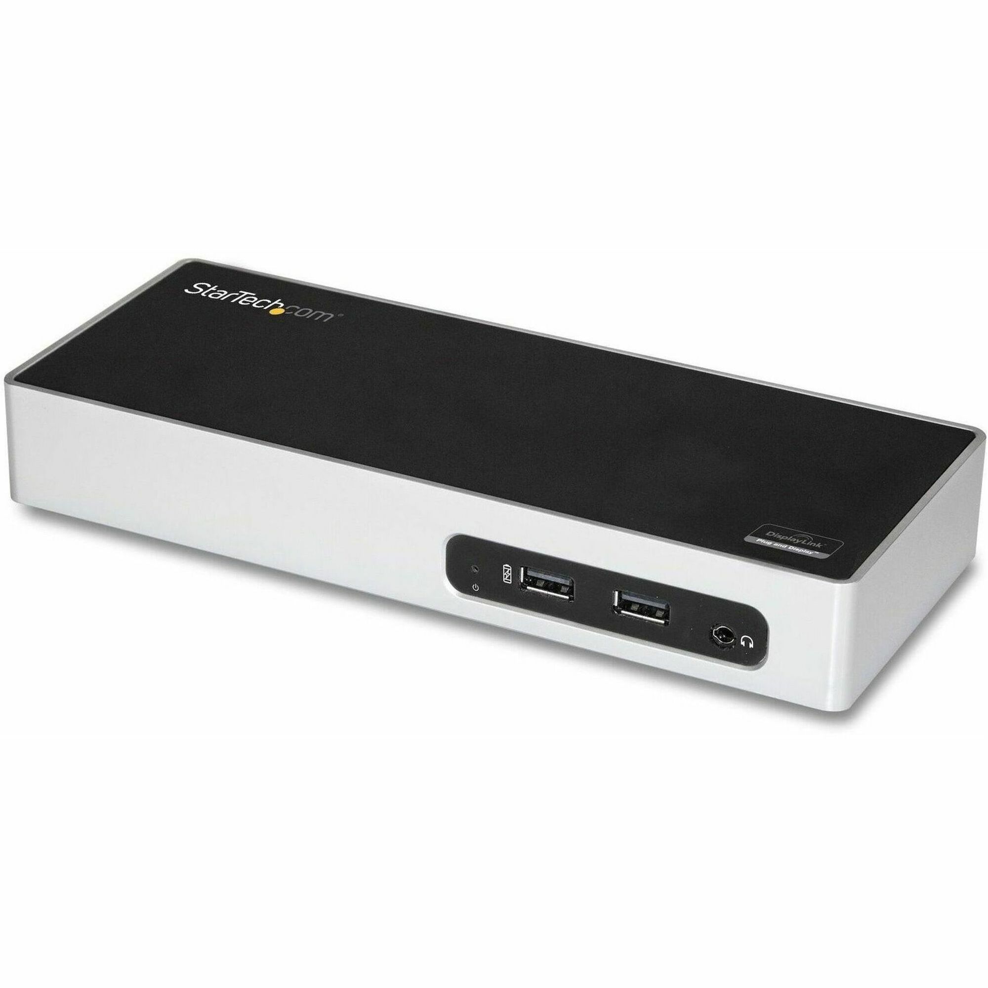 StarTech USB 3.0 Docking Station - Dual Monitor Laptop Dock with HDMI & DVI/VGA - 6x USB Type-A Hub, GbE - Universal Windows & Mac