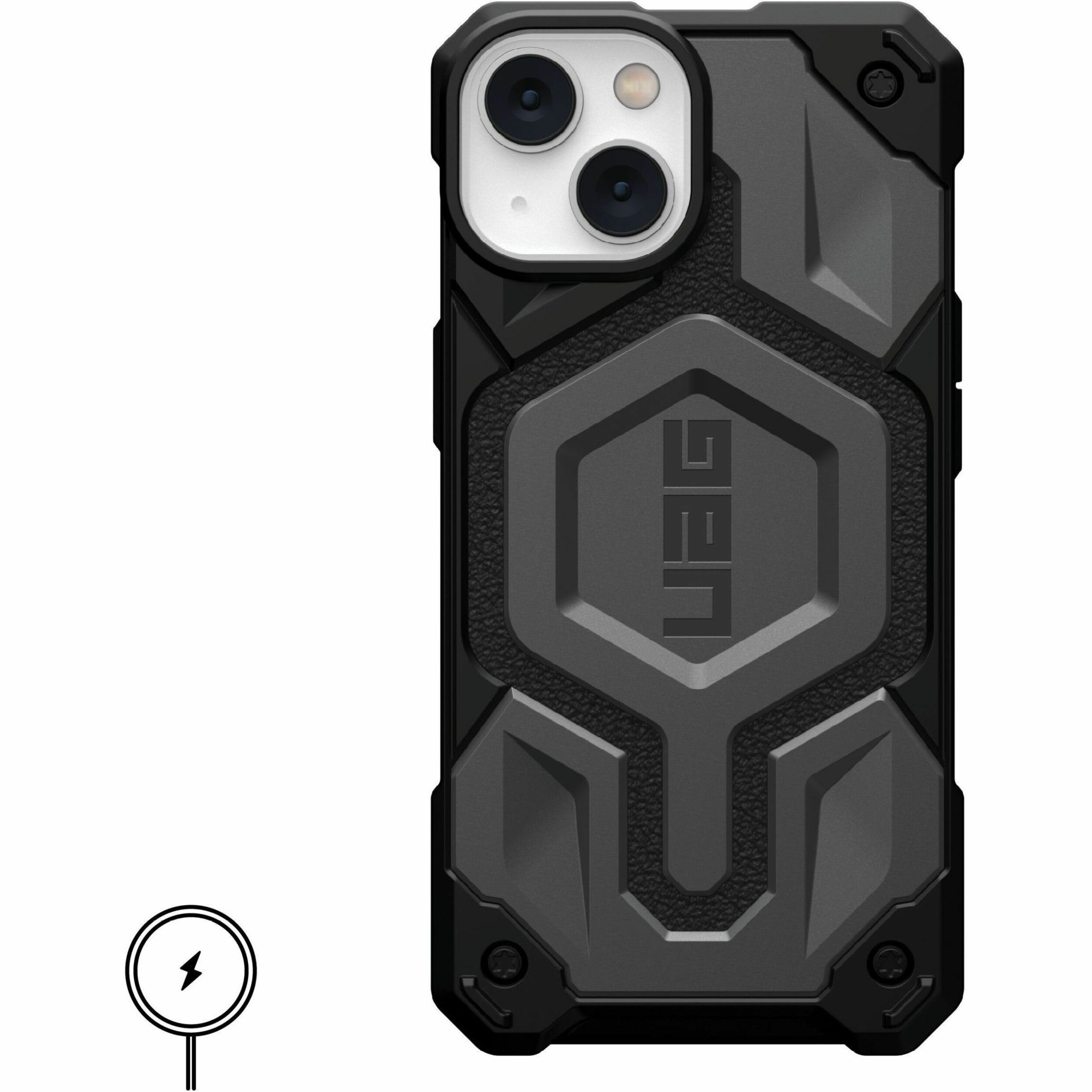 Urban Armor Gear Monarch Pro iPhone 14 Case - Silver