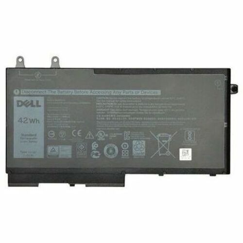 Dell 3-cell 42 Wh Lithium Ion Replacement Battery for Select Laptops
