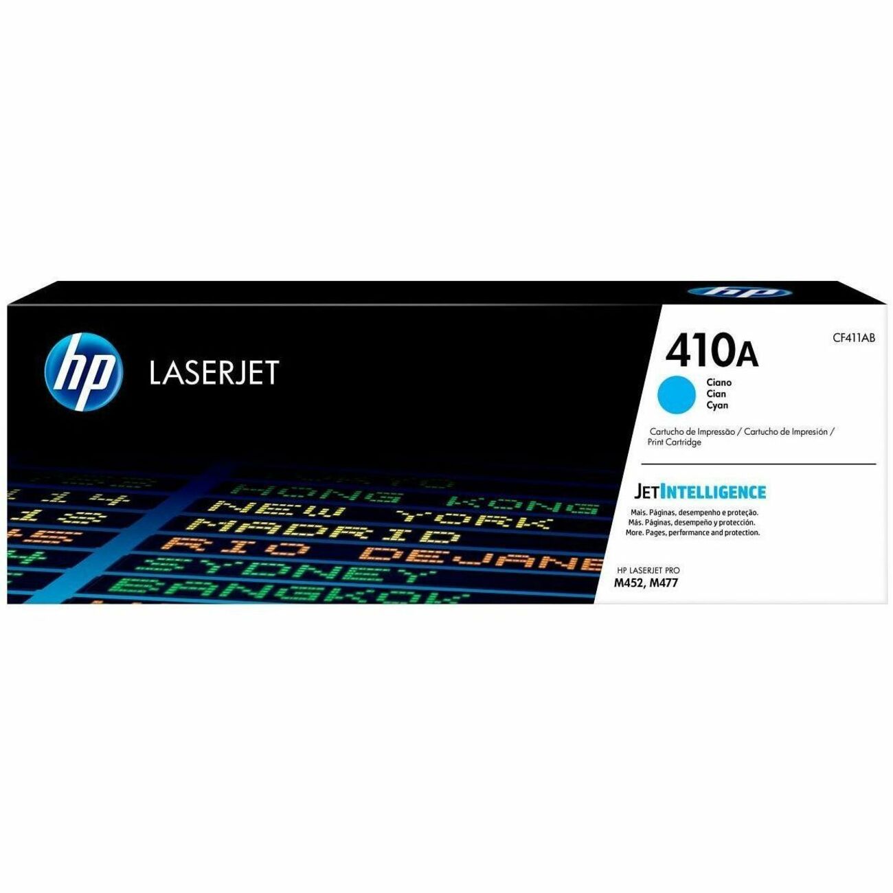 HP 410A Original Laser Toner Cartridge - Single Pack - Cyan - 1 Each