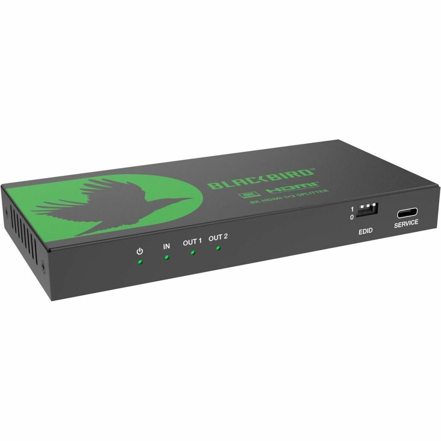 Monoprice Blackbird 8K60 1x2 Video Splitter with HDMI plus Audio Extraction