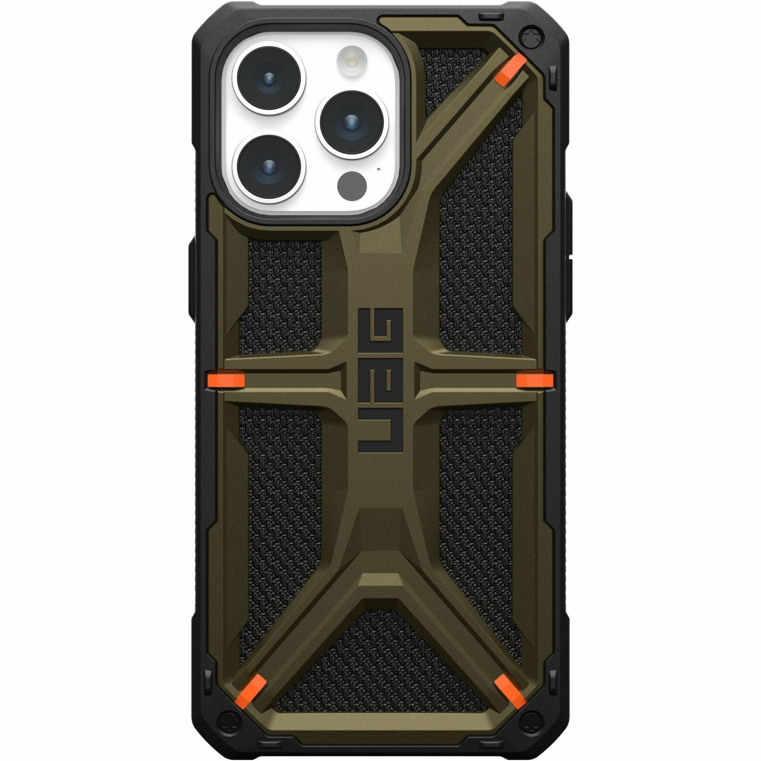 Urban Armor Gear Monarch Kevlar® iPhone 15 Pro Max Case - Kevlar Element Green