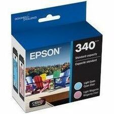 Epson Claria Photo HD 340 Original Inkjet Ink Cartridge - Multi-pack - Light Cyan, Light Magenta Pack