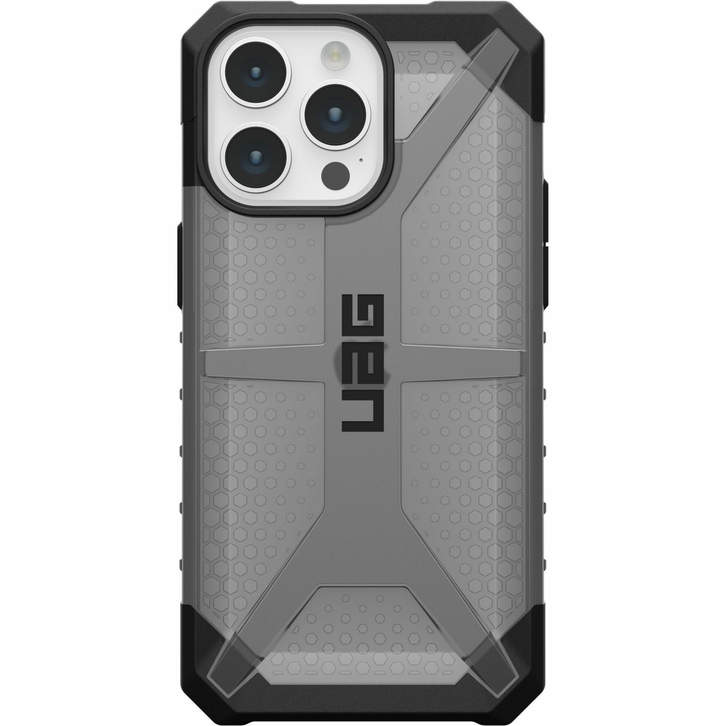 Urban Armor Gear Plasma iPhone 15 Pro Max Case - Ash