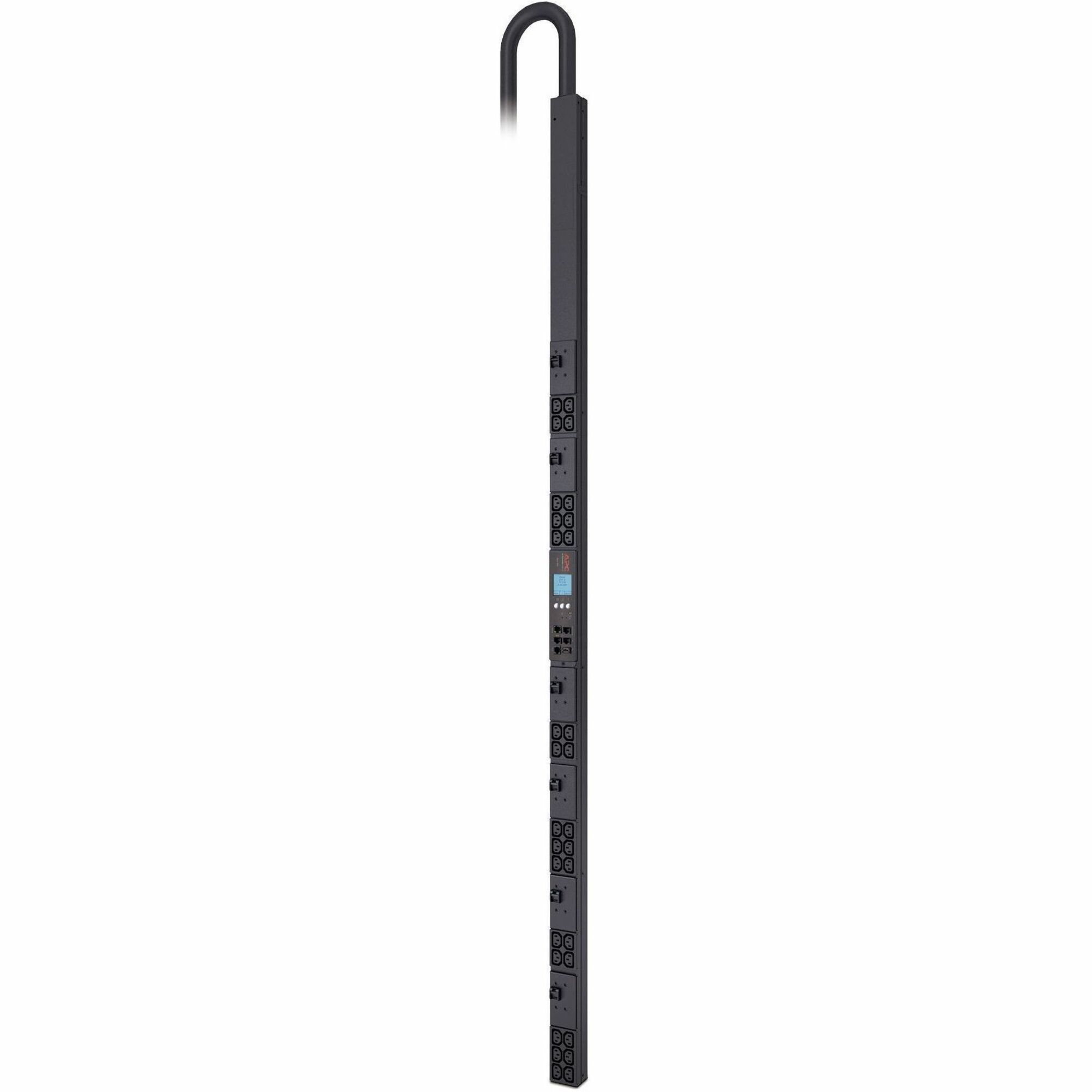 APC NetShelter Metered Rack PDU, 0U, 17.3kW, 208V, 3 phase, 60A, 30 C13 outlets