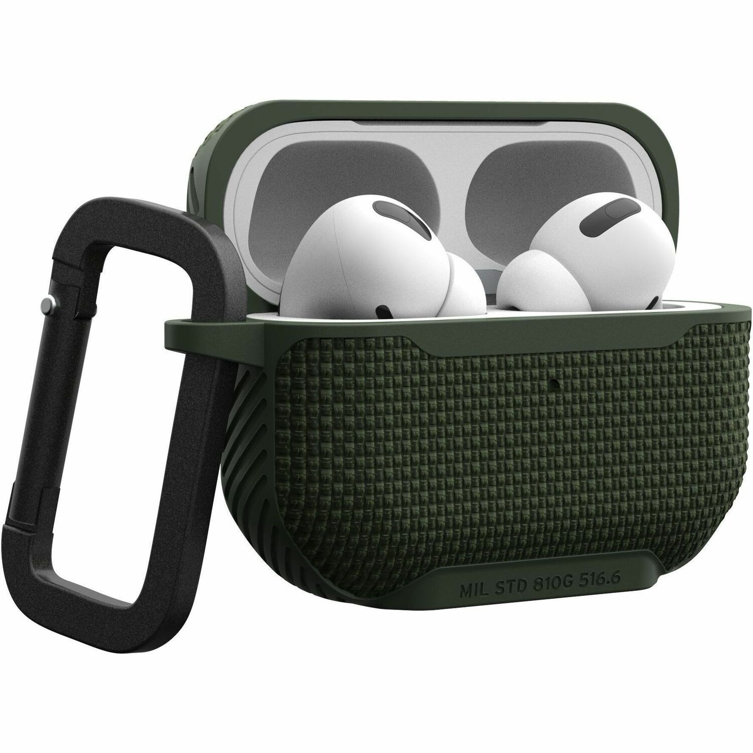 Urban Armor Gear Ballistic ARMR Rugged Charging Case Apple AirPods Pro (2nd Generation) - Olive