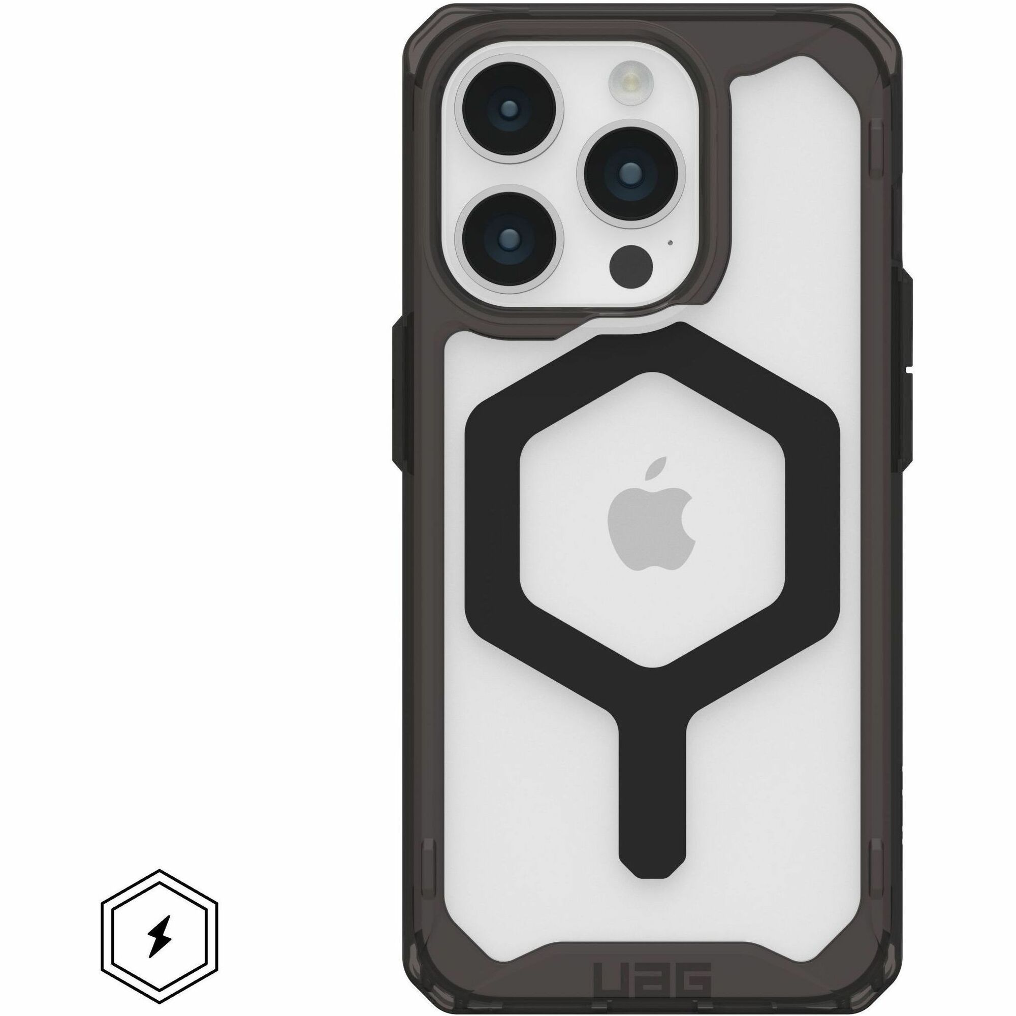 Urban Armor Gear Plyo iPhone 15 Pro Case - Black/Black