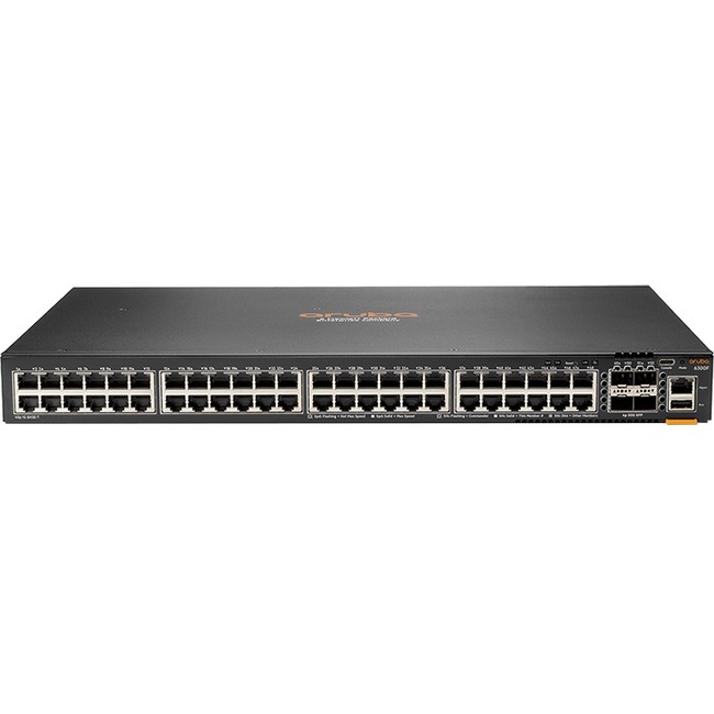 HPE 6300F 48-port 1GbE and 4-port SFP56 Switch