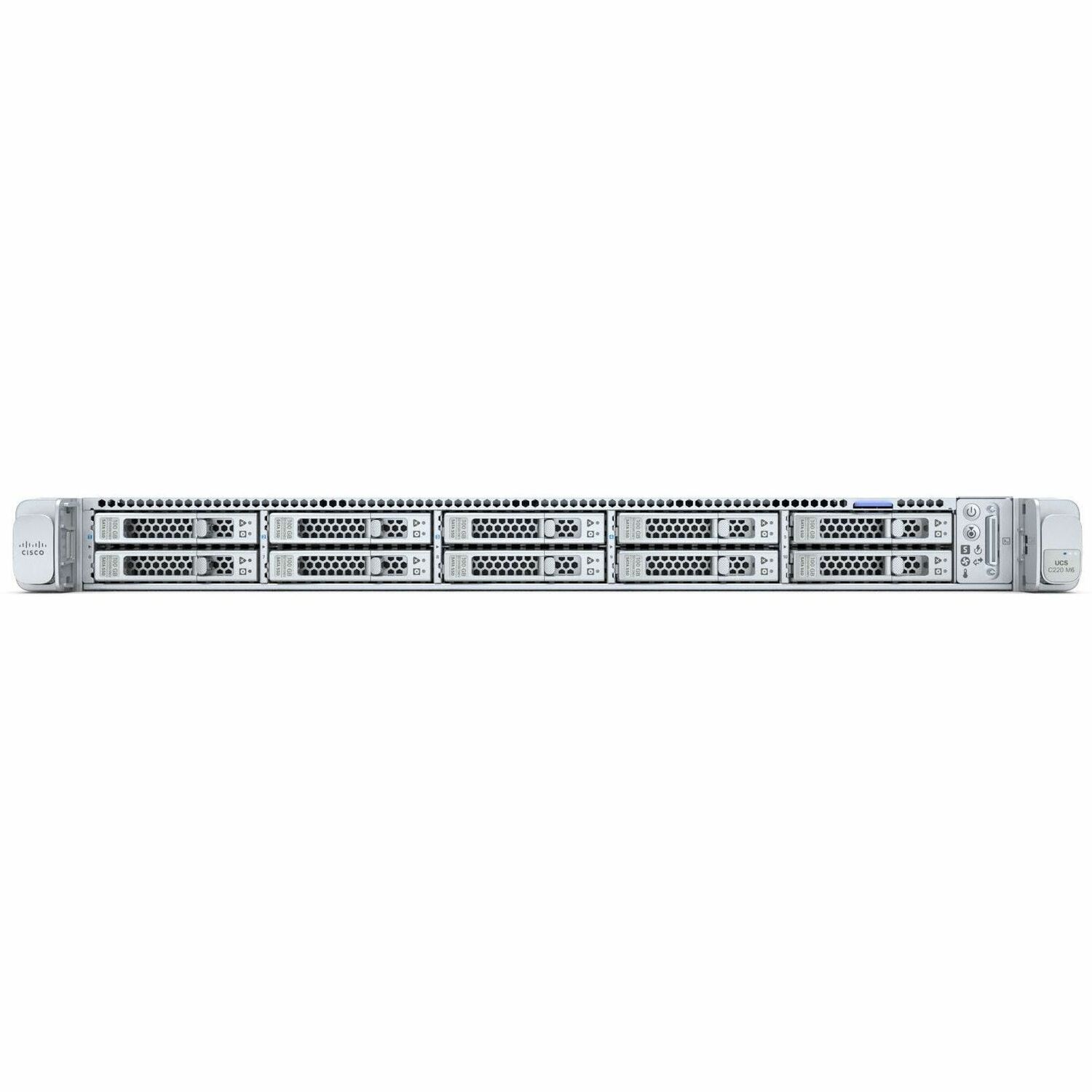 Cisco HyperFlex Edge Barebone System - 1U Rack-mountable - 2 x Processor Support
