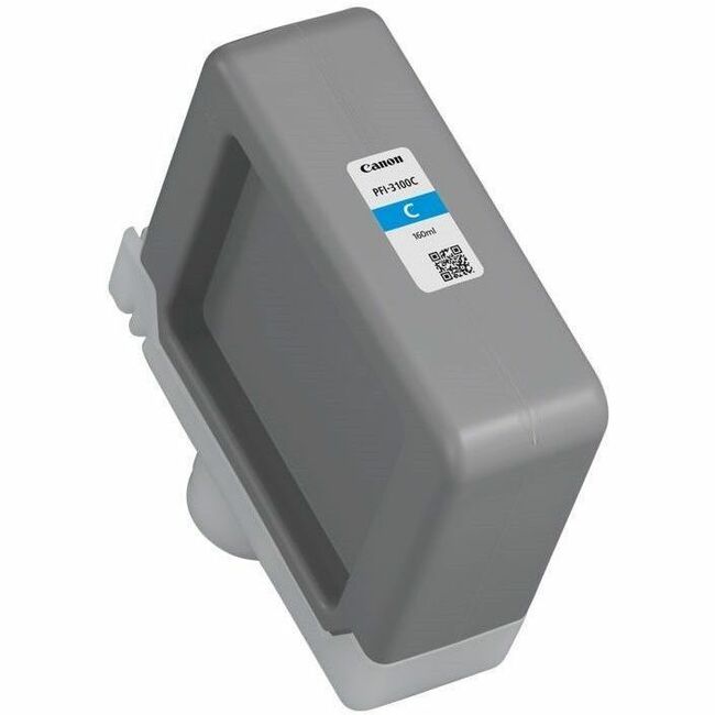 Canon PFI-3100C Original Inkjet Ink Cartridge - Single Pack - Cyan - 1 / Piece