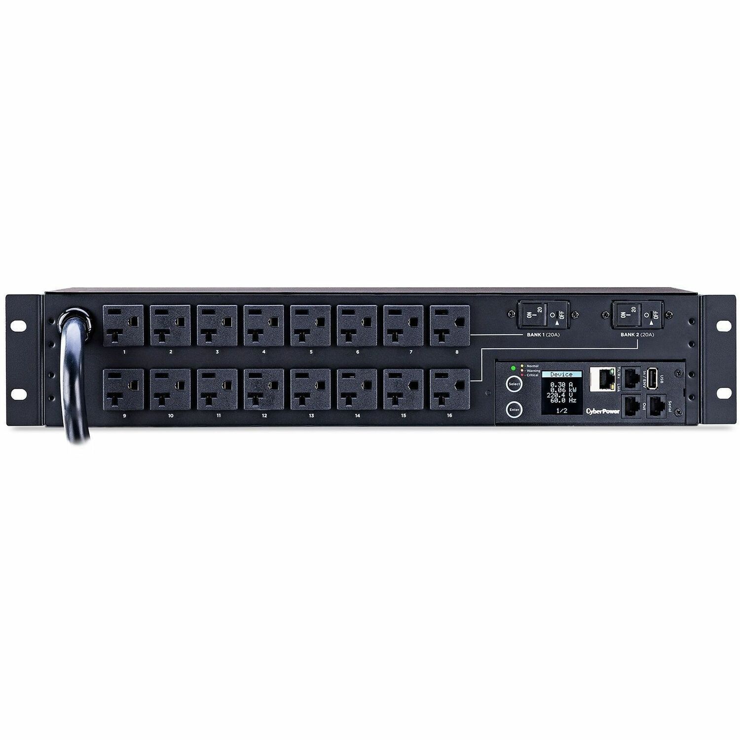 CyberPower PDU31003 100 - 120 VAC 30A Monitored PDU