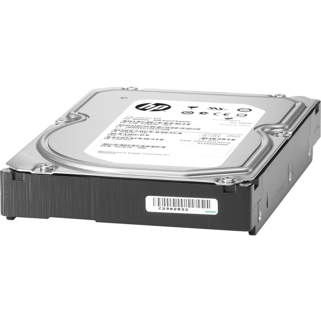 HPE 500 GB Hard Drive - 3.5" Internal - SATA (SATA/600)