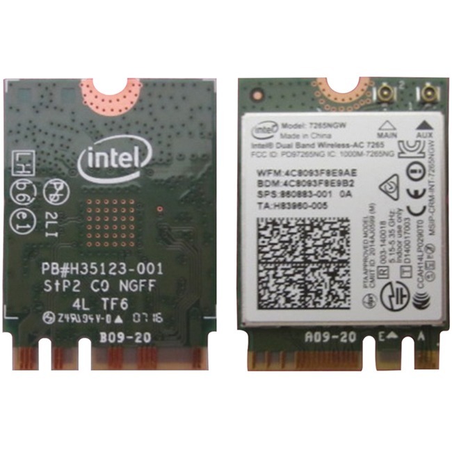 HPI SOURCING - NEW IEEE 802.11ac Bluetooth 4.2 Dual Band Wi-Fi/Bluetooth Combo Adapter for Computer, Notebook