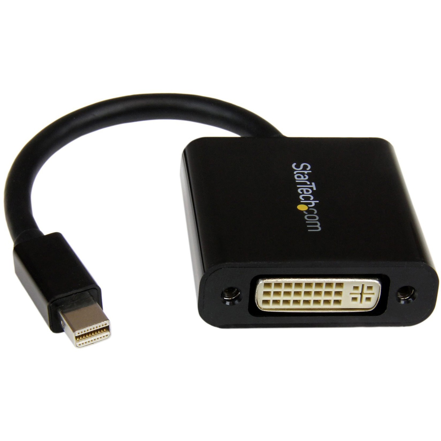 StarTech Mini DisplayPort to DVI Adapter, Mini DP to DVI-D Single Link Converter, 1080p Video, Passive, mDP 1.2 to DVI Monitor/Display