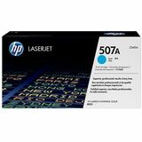 HP 507A (CE401A) Original Laser Toner Cartridge - Single Pack - Cyan - 1 Each