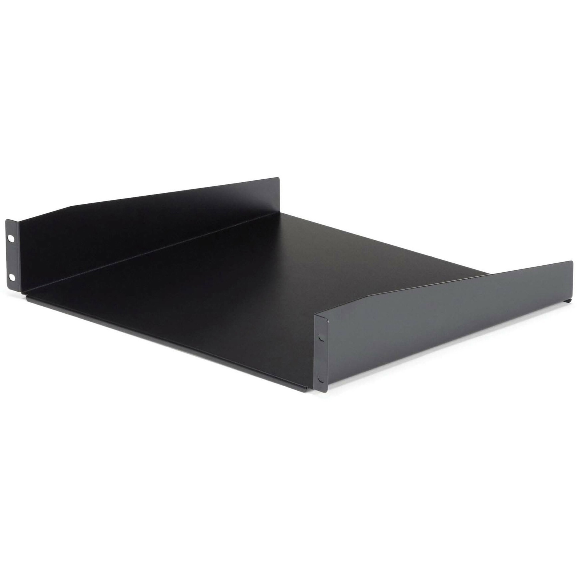 StarTech 2U Server Rack Cabinet Shelf - Fixed 16" Deep Cantilever Rackmount Tray for 19" Data/AV/Network Enclosure w/cage nuts, screws