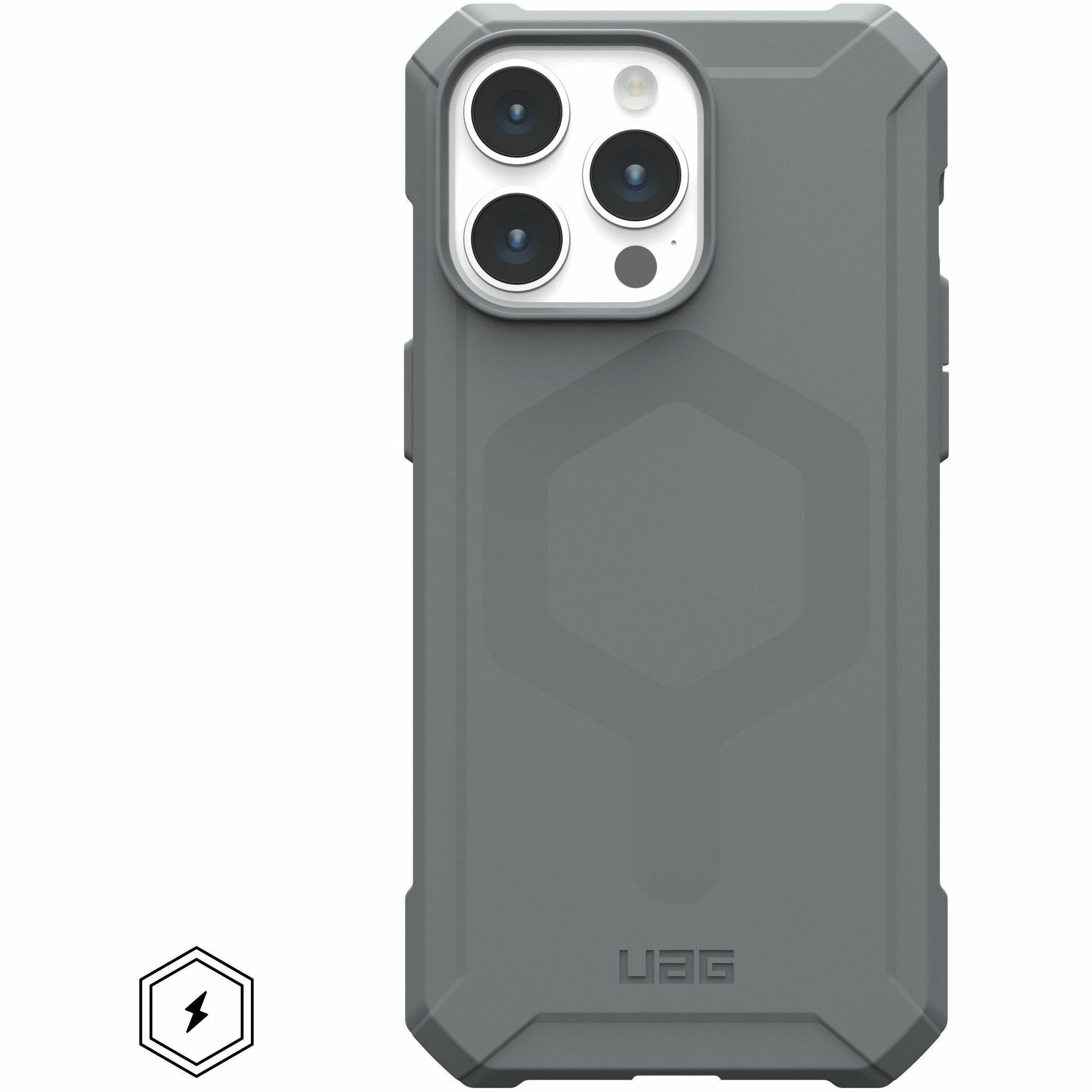 Apple Essential Armor MagSafe iPhone 15 Pro Max Case - Silver