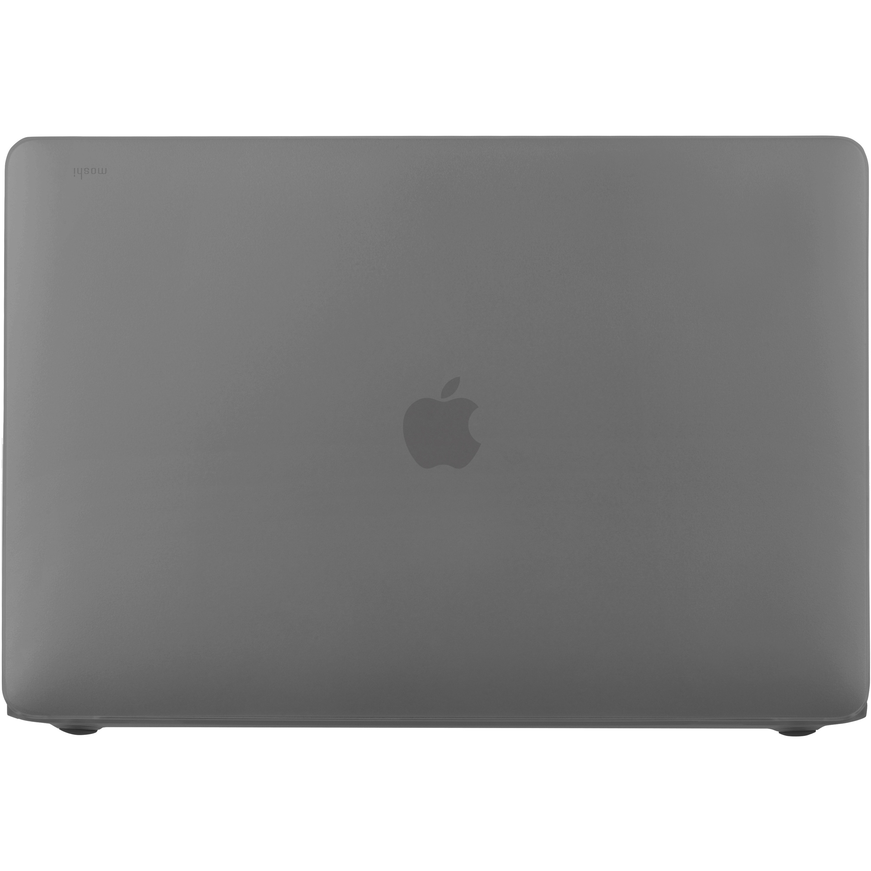 Moshi iGlaze Hardshell Case for 15-inch MacBook Pro (Thunderbolt 3/USB-C) 2016-2019, Stealth Black, Ultra-slim, Two-piece Design, 360-degree Protection, Rubber Feet, Ventilation Holes