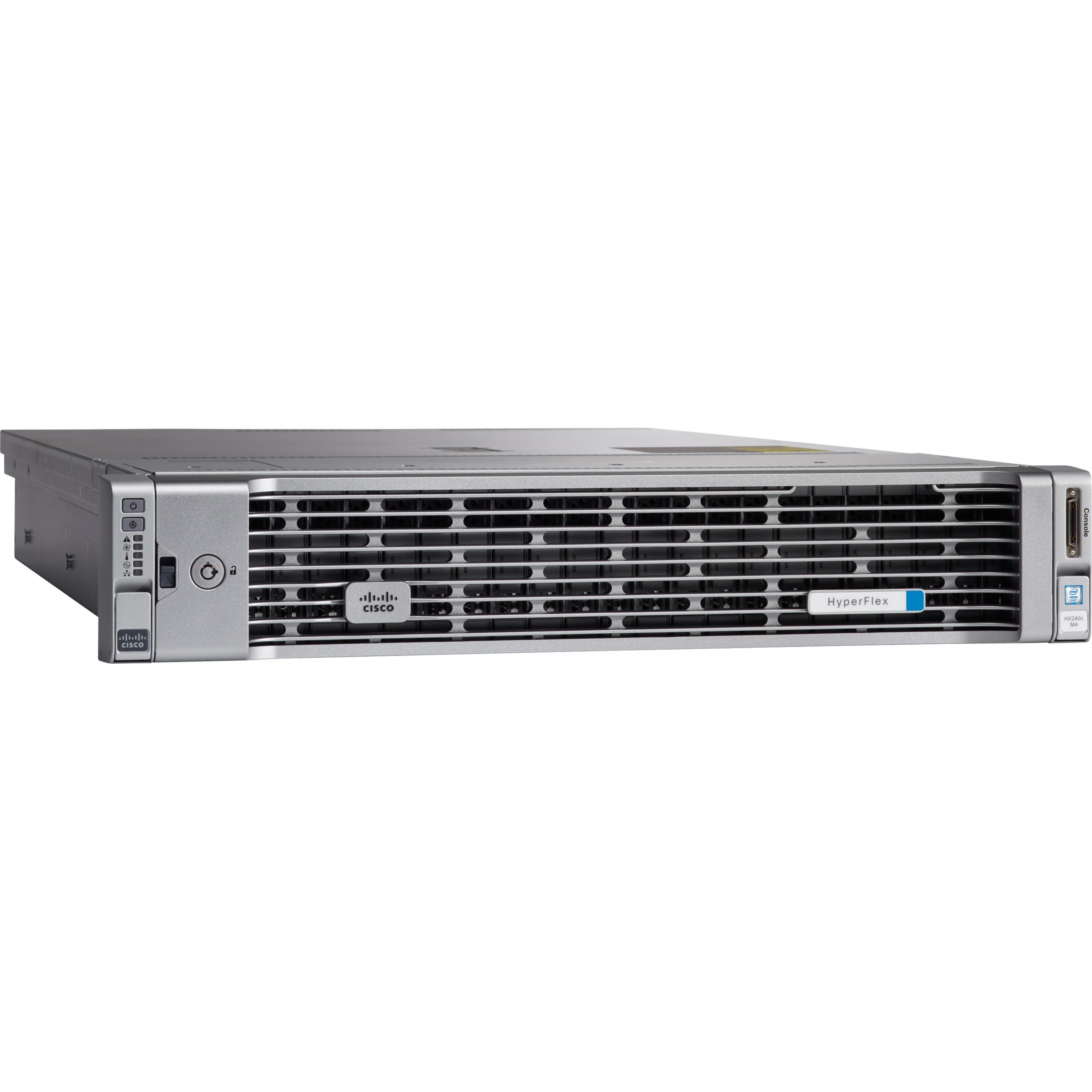 Cisco HyperFlex HX240c M4 2U Rack Server - 2 Xeon E5-2630 v3 2.40 GHz - 128 GB RAM - 12Gb/s SAS Controller