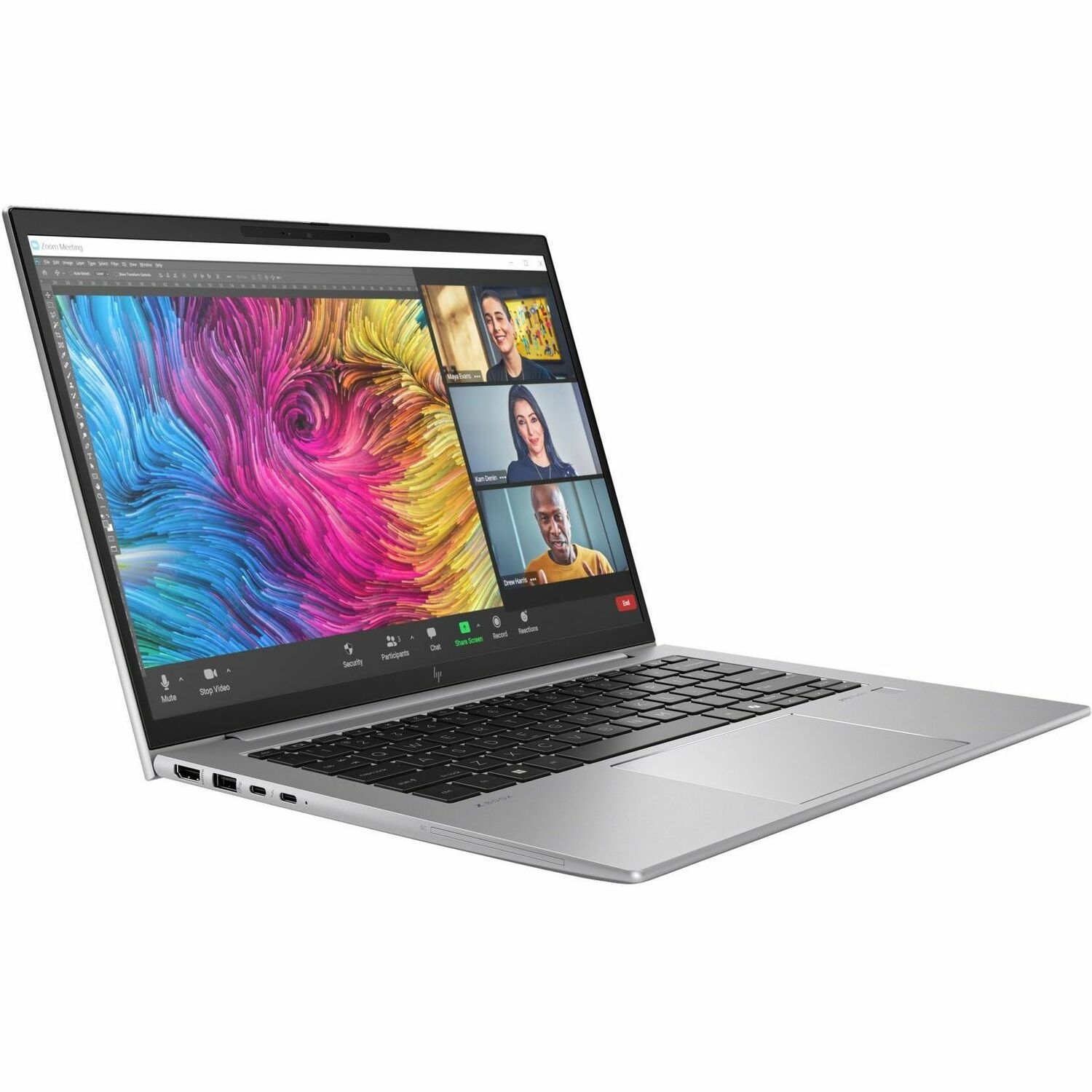 HP ZBook Firefly G11 14" Touchscreen Mobile Workstation - WUXGA - 60 Hz - Intel Core Ultra 7 165H - vPro Technology - 32 GB - 512 GB SSD - English Keyboard - Silver