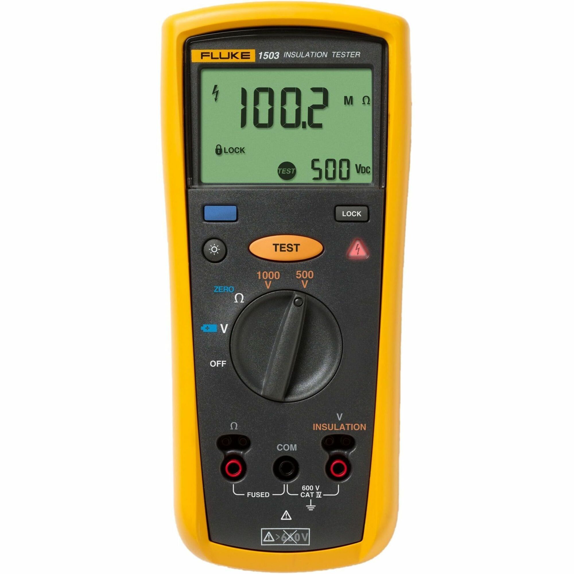 Fluke 1503/EX-LEAD Extended Lead Insulation Resistance Meter Kit