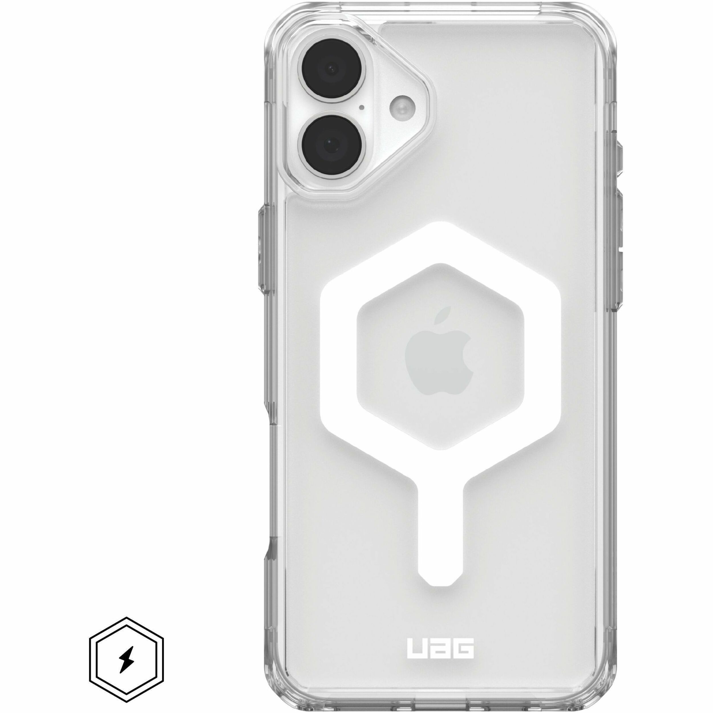 Urban Armor Gear Plyo iPhone 16 Plus Case - Ice/White