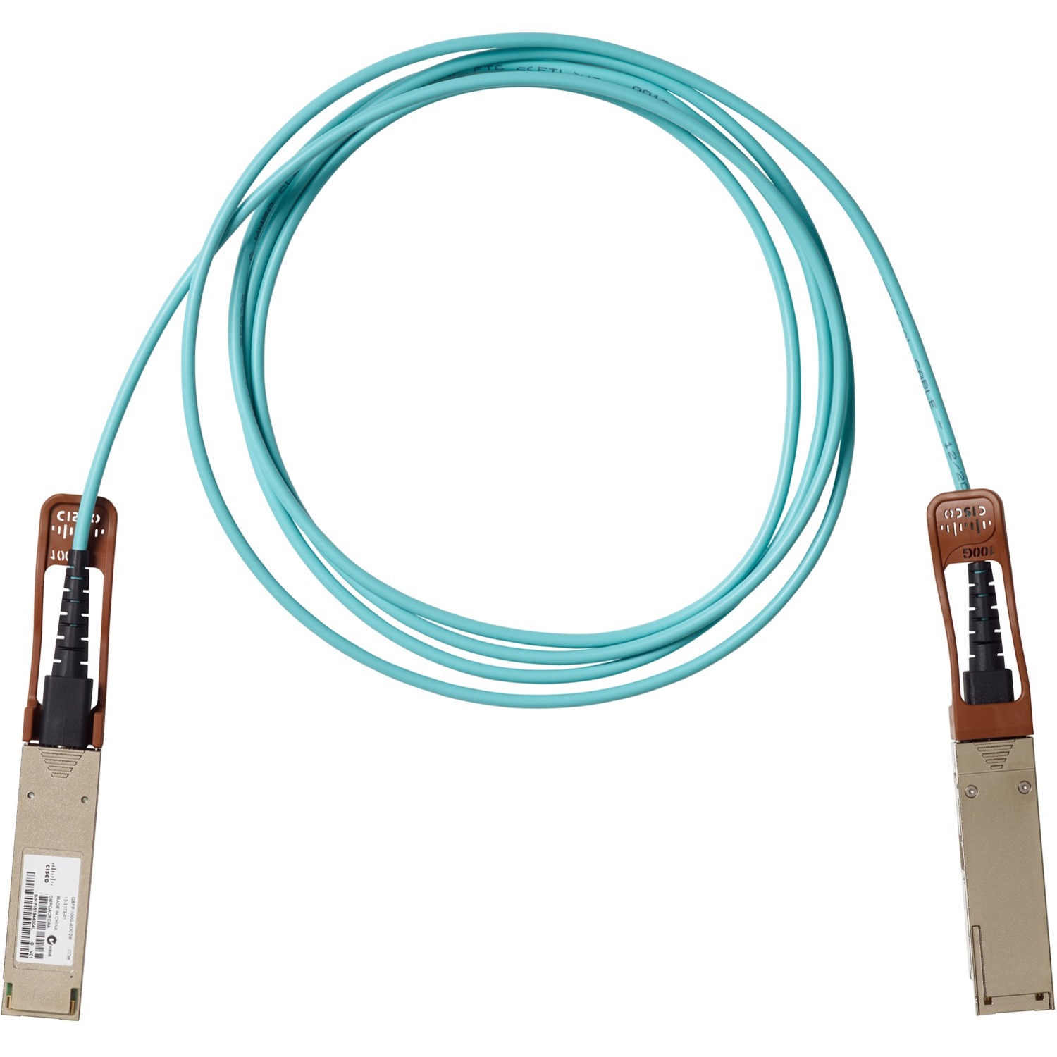 Cisco 100GBase QSFP Active Optical Cable, 3-meter