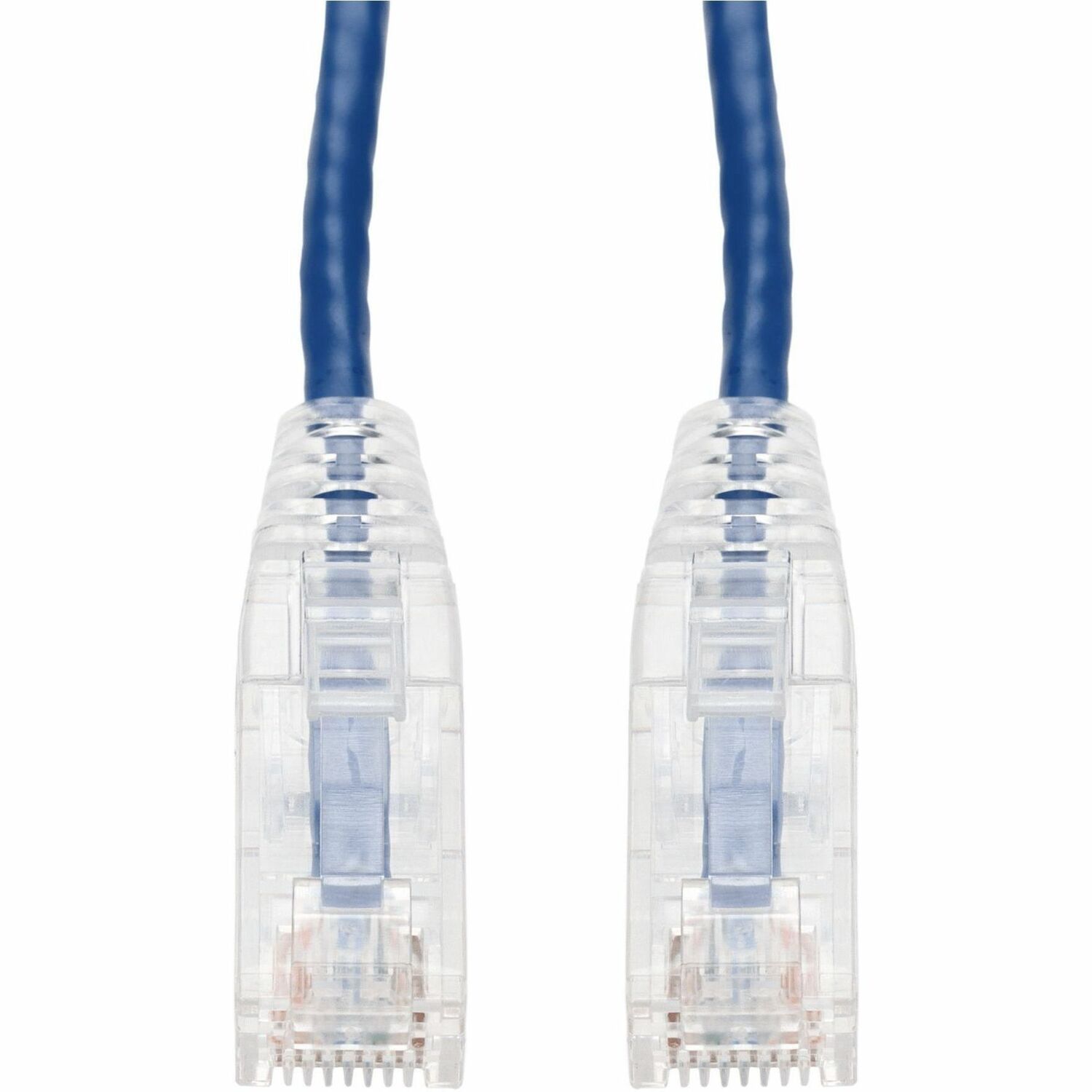 AddOn 17ft Blue CAT 6 Slim PVC Ethernet Cable Snagless Clear-Claw RJ-45 M/M