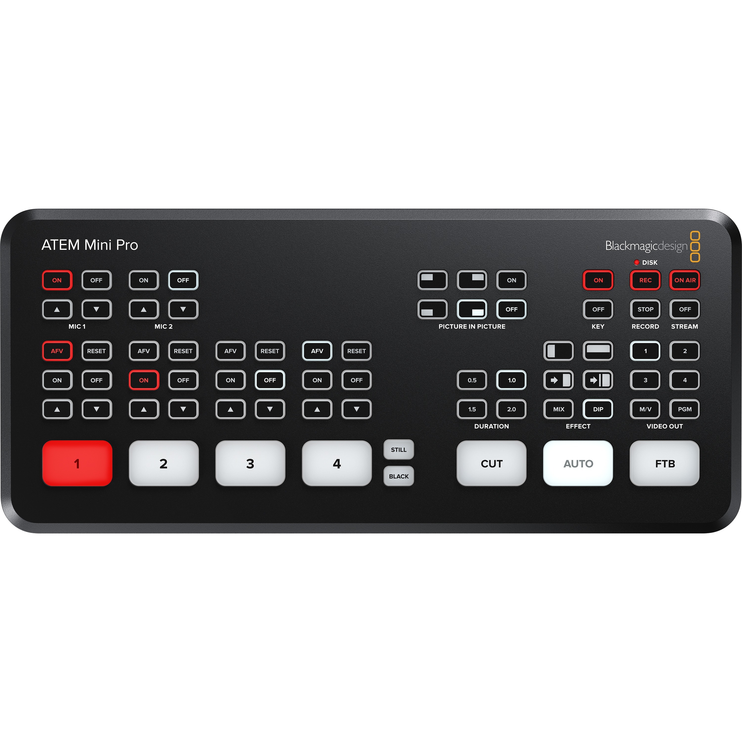 Blackmagic Design ATEM Mini Pro SWATEMMINIBPR Audio/Video Switchbox