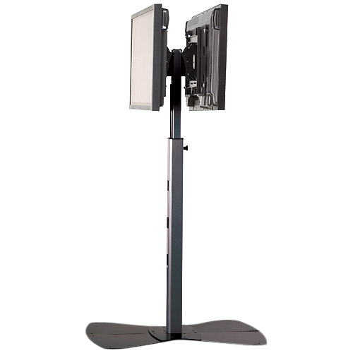 Chief Medium Flat Panel Dual Display Floor Stand Display Mount - Without Interface - Black