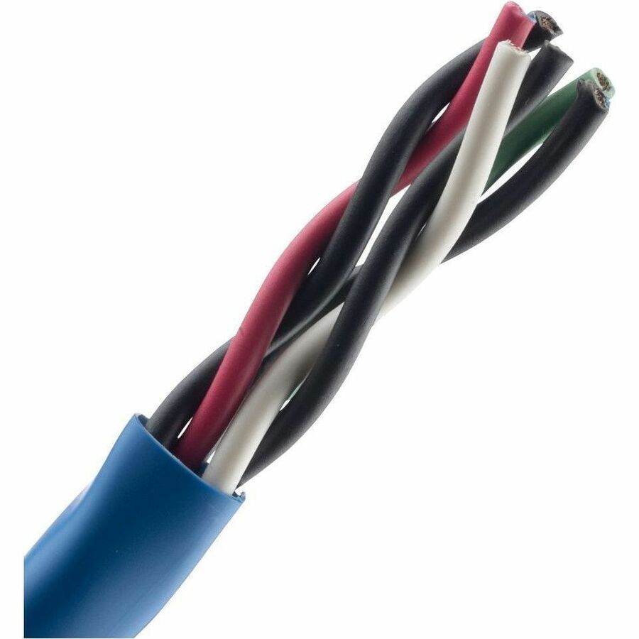 Panduit Class 4 Copper Cable, FMPS, 3-pair, 16/19 AWG, Unshielded, CMP, White