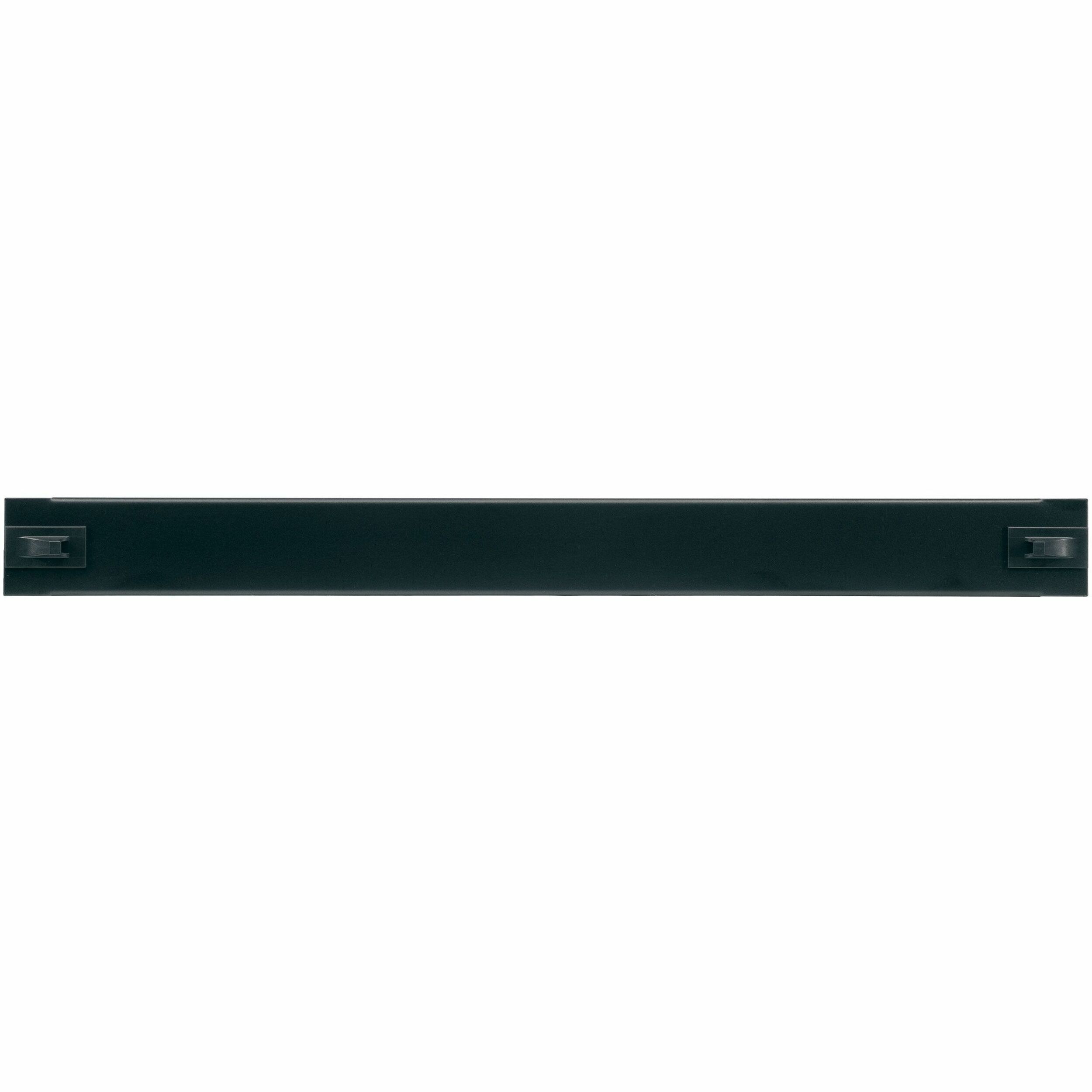 Middle Atlantic Forward 1RU Tool-less Blank Rack Panel - Steel and Flanged Blanking Panel
