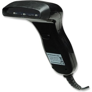 Contact CCD Handheld Barcode Scanner, USB, 80mm Scan Width, Cable 152cm, Max Ambient Light: 3,000 lux (sunlight), Black, Three Year Warranty