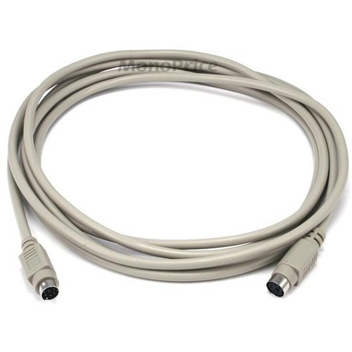 Monoprice 10ft PS/2 MDIN-6 Male to Female Cable