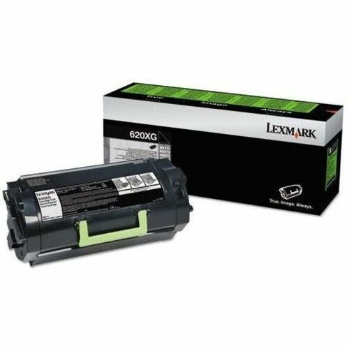 Lexmark 620XG Original Extra High Yield Laser Toner Cartridge - Black - 1 Each