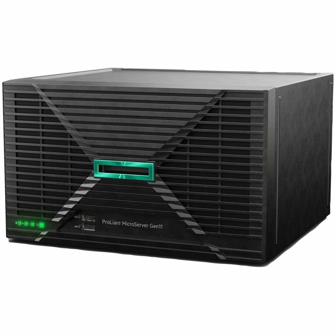 HPE ProLiant MicroServer Gen11 Ultra Micro Tower Server - 1 x Intel Xeon 6315P 2.80 GHz - 16 GB RAM - Serial ATA/600 Controller