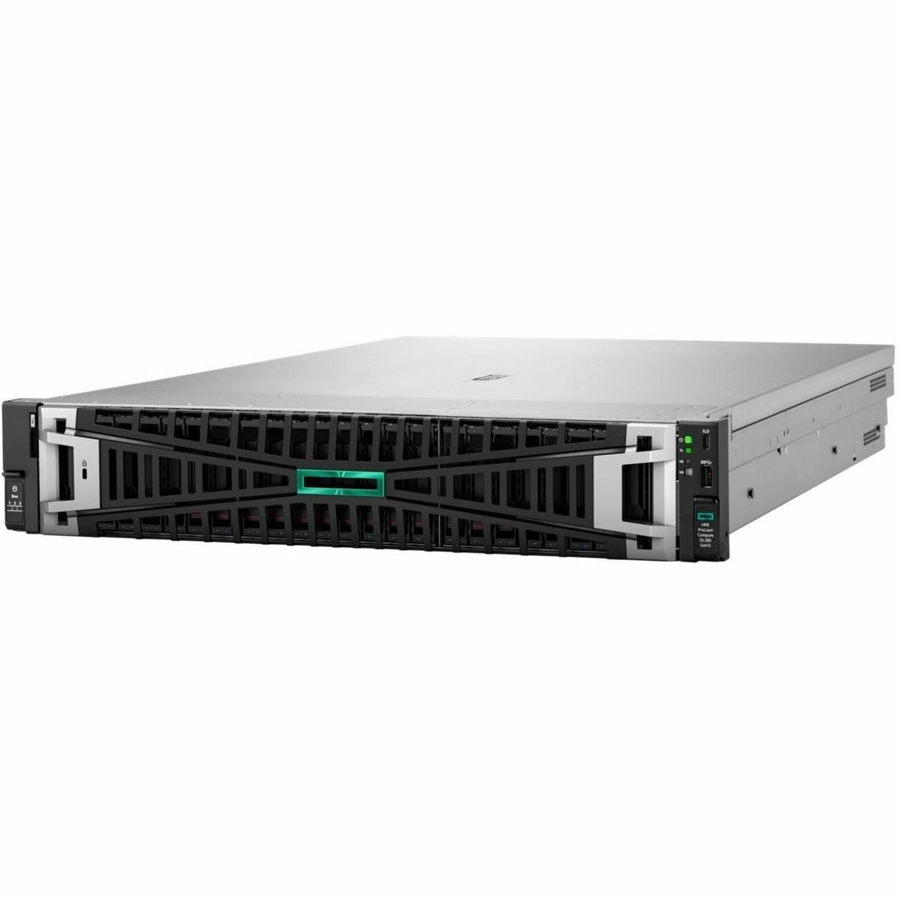 HPE ProLiant Compute DL380 Gen12 2U Rack Server - 1 x Intel Xeon 6505P 2.20 GHz - 64 GB RAM - 16 TB HDD - (2 x 8TB) HDD Configuration - Serial ATA/600, 12Gb/s SAS, NVMe Controller