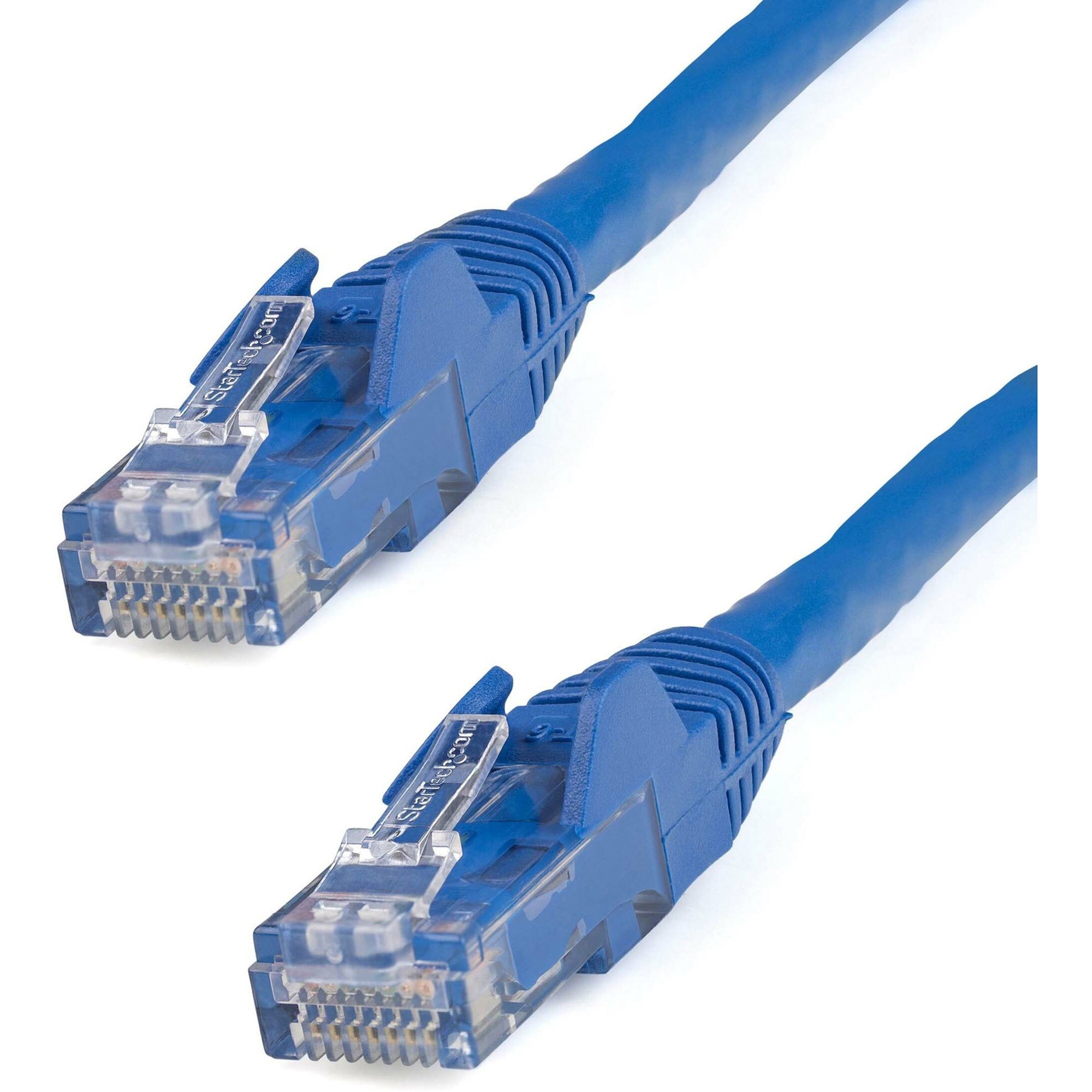 StarTech 125ft CAT6 Ethernet Cable - Blue Snagless Gigabit - 100W PoE UTP 250Mhz Category 6 Patch Cord UL Certified Wiring/TIA