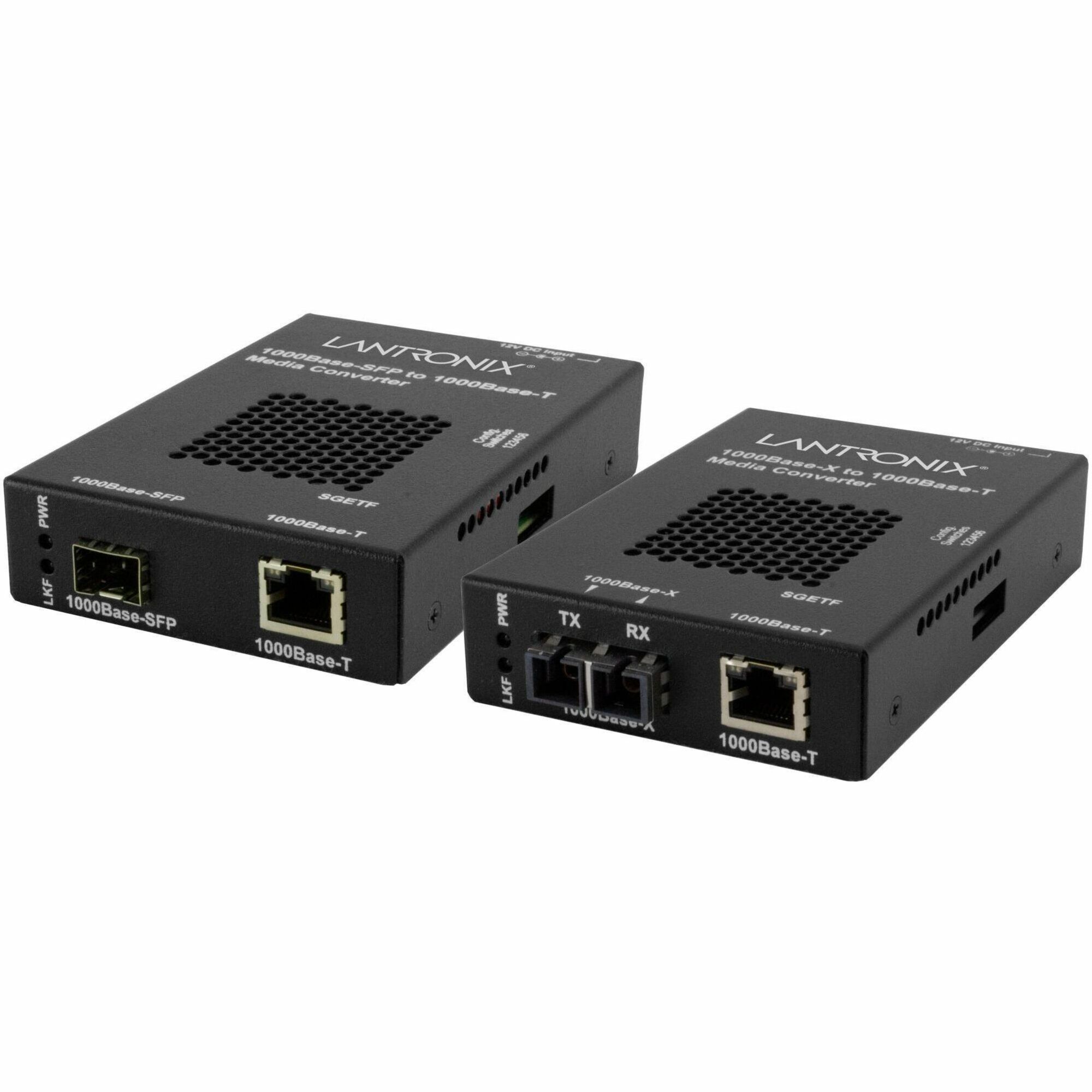 Stand-alone Gigabit Ethernet Media Converter 1000Base-T to 1000Base-SX/LX